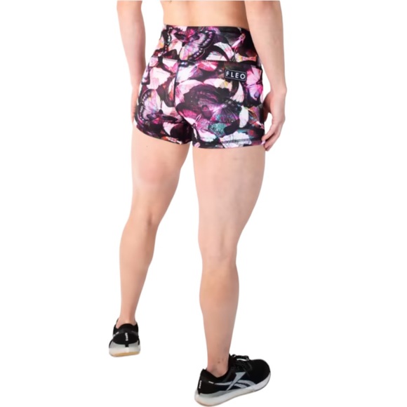 FLEO Butterfly Daydream Power High Rise Shorts - Picture 7 of 10